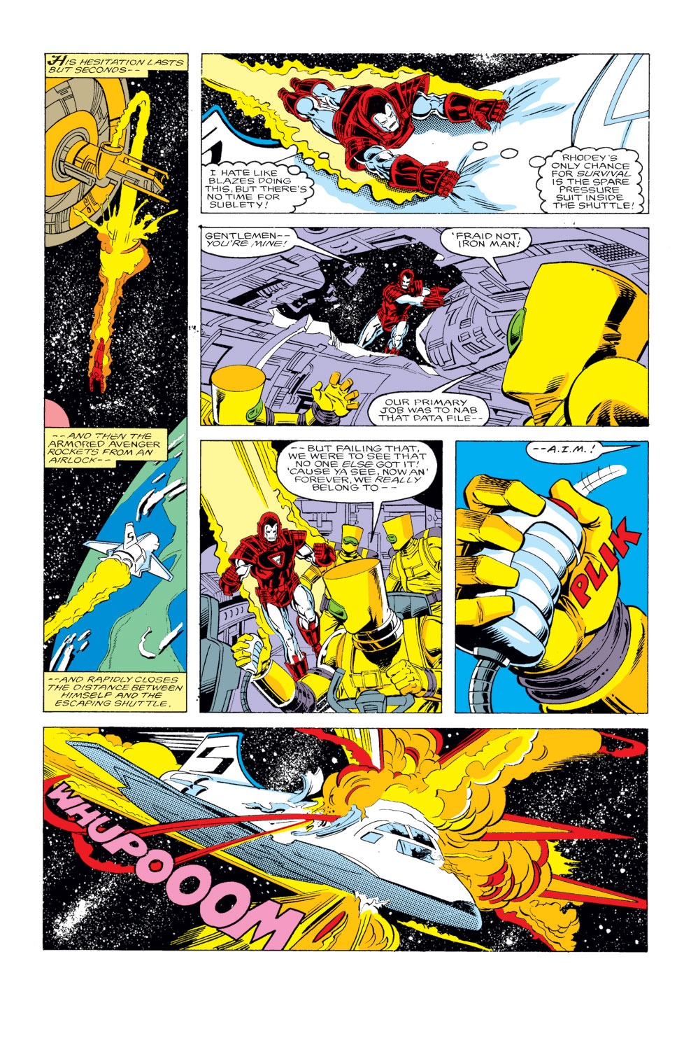 Read online Iron Man (1968) comic -  Issue #215 - 20