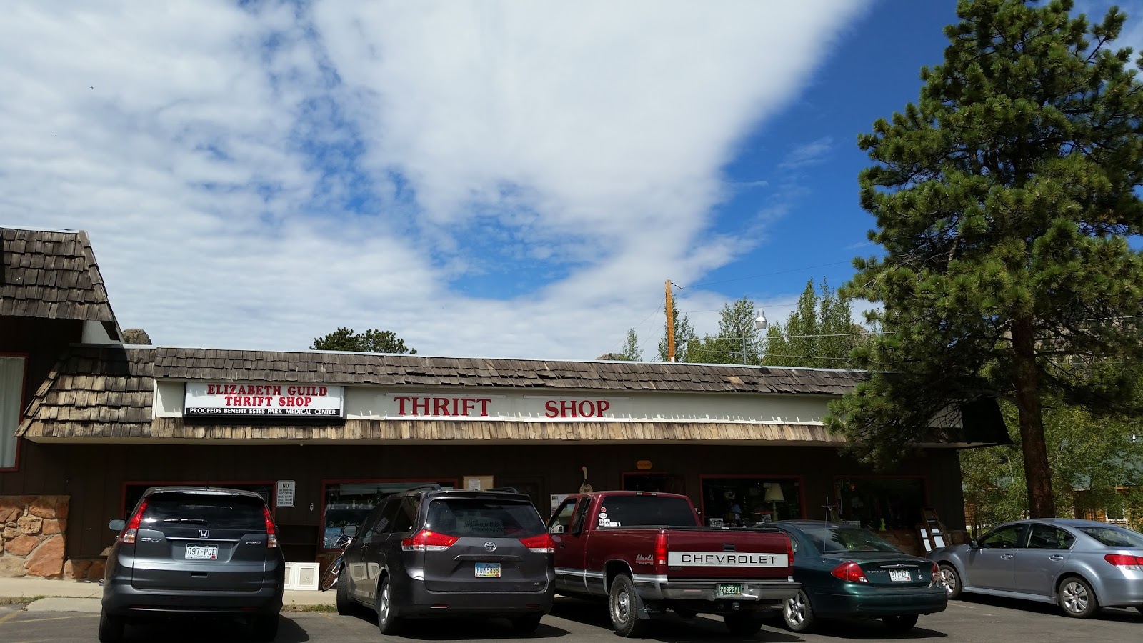 Antique Shops & Estate Sales Elizabeth Guild Thrift Shop, Estes Park