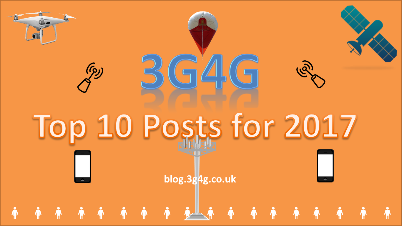 The 3G4G Blog Top 10 posts for 2017 and some other 3G4G info