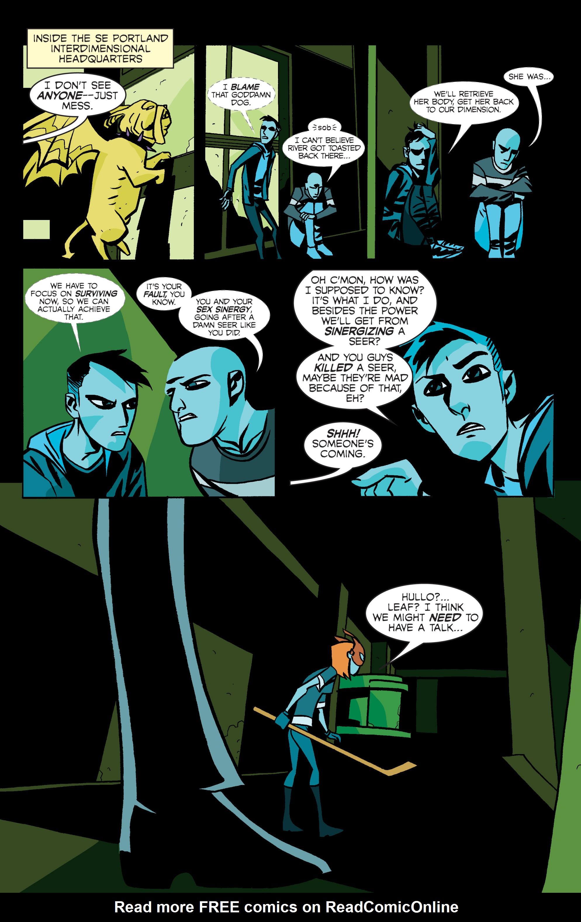 Read online Sinergy comic -  Issue #4 - 7