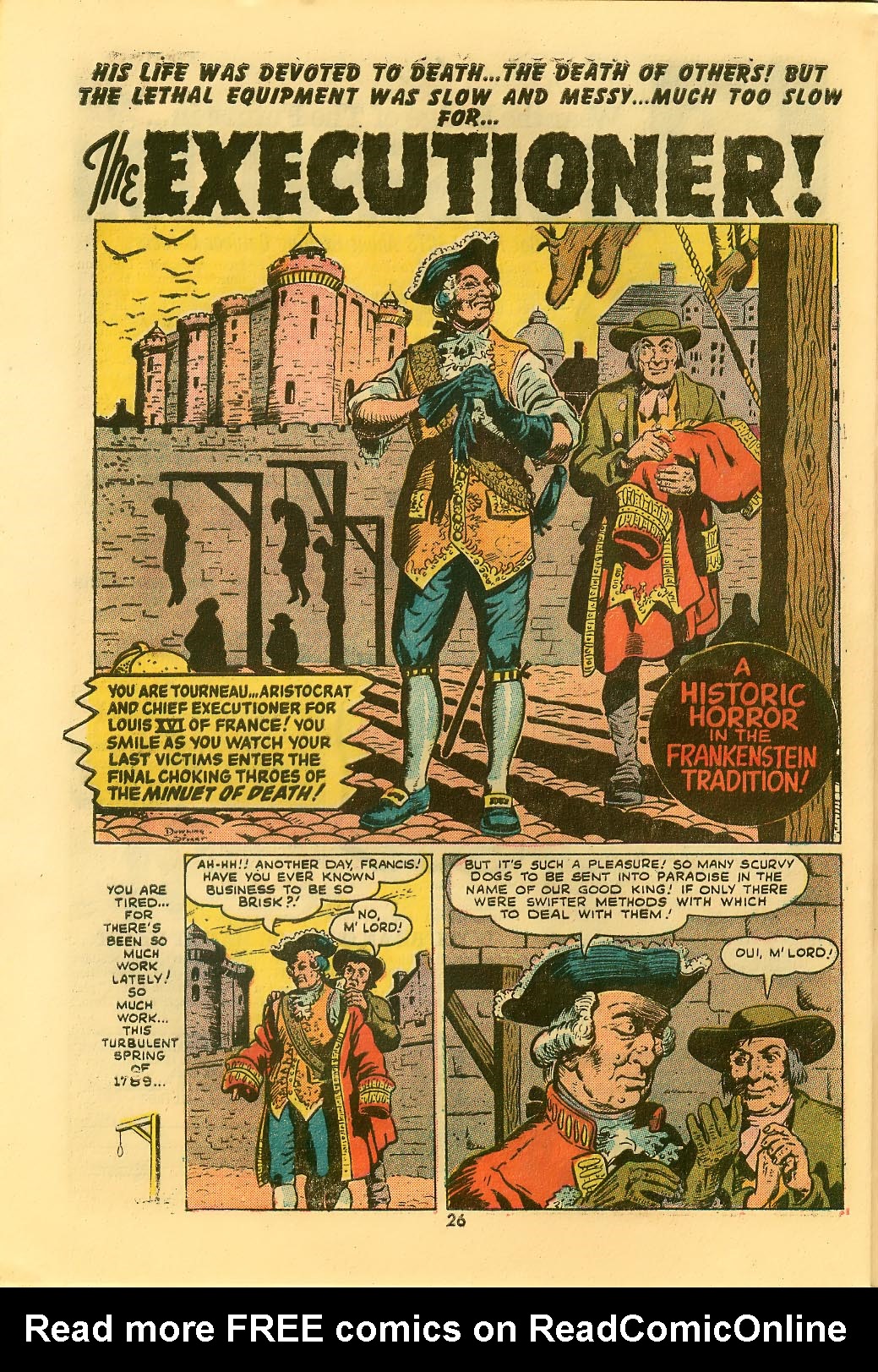 Read online Frankenstein (1973) comic -  Issue #7 - 17