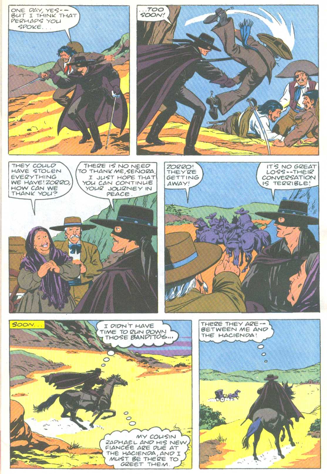 Read online Zorro (1990) comic -  Issue #6 - 4