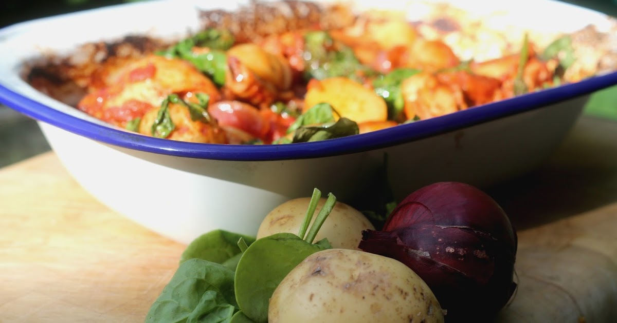 Smoked Paprika Chicken Traybake