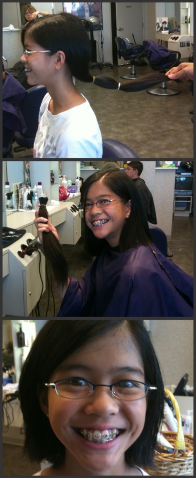 A Mom on a Mission Hair Donation and Japan Relief