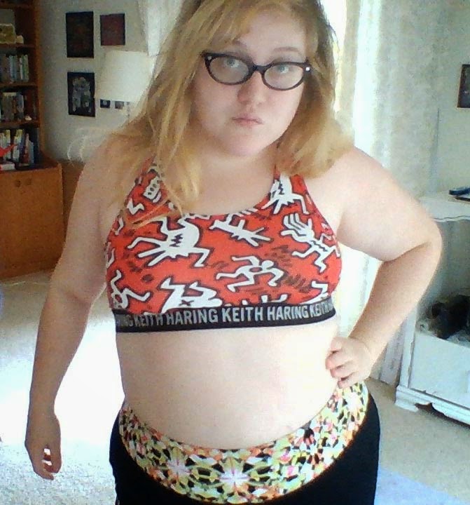 But I worked some fat girl magic and it's a perfect top for... 
