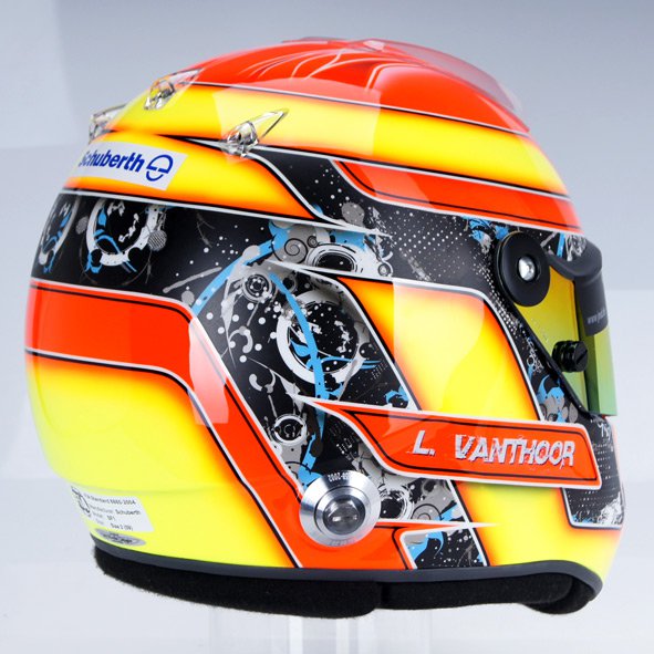 Racing Helmets Garage: Schuberth SF1 L.Vanthoor 2011 by Jens Munser Designs