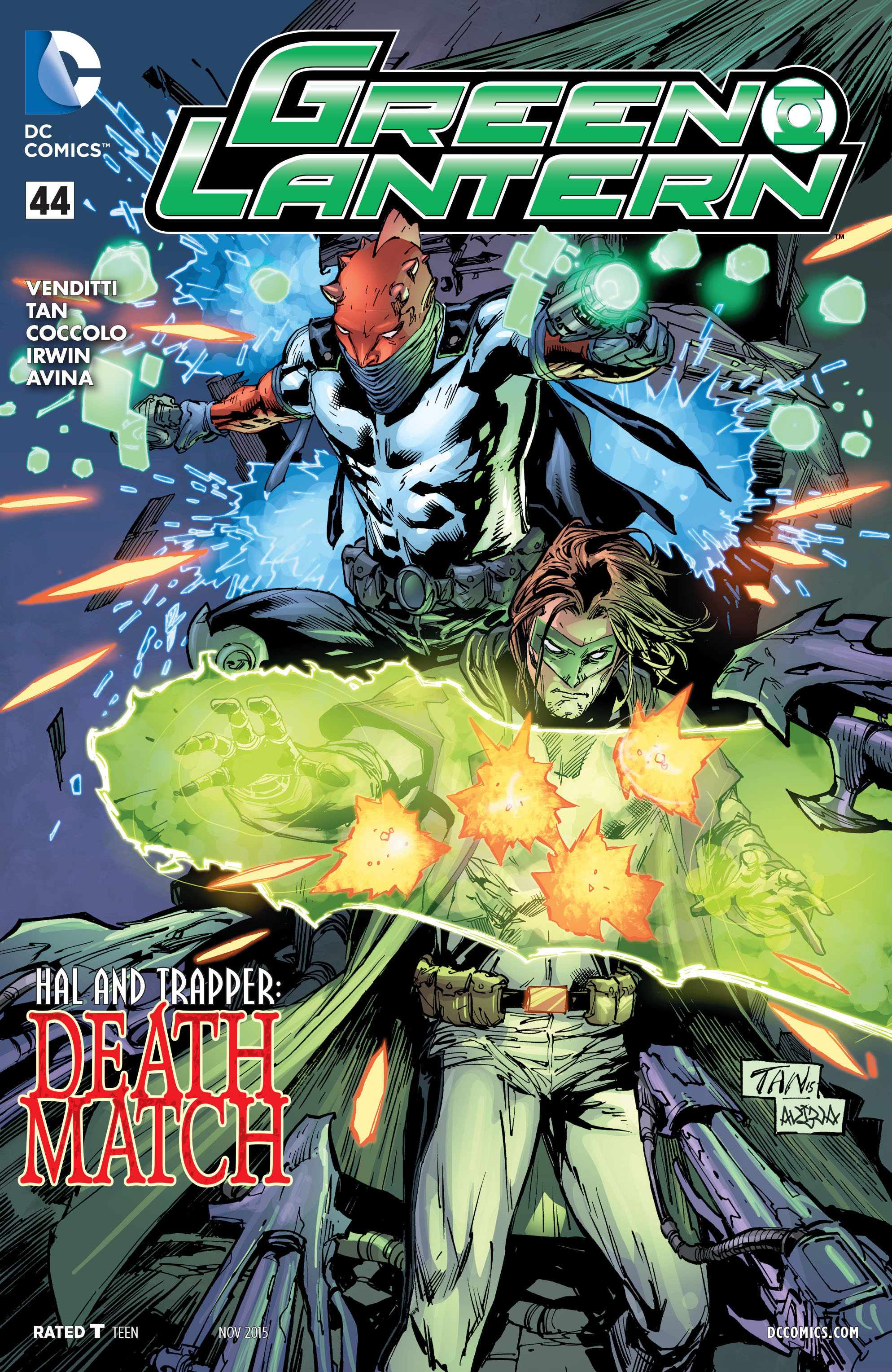 Read online Green Lantern (2011) comic -  Issue #44 - 1