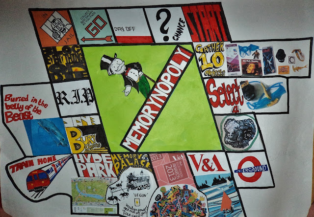 RAVENSBOURNE FOUNDATION YEAR BLOG: MEMORYNOPOLY TIMELINE
