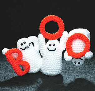 Free Amigurumi Halloween Ghosts Crochet Patterns