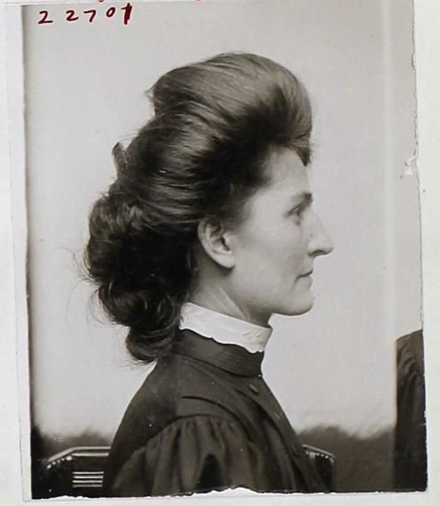 Mugshots of Bertha Boronda, the Woman Who Was Arrested for Cutting Off