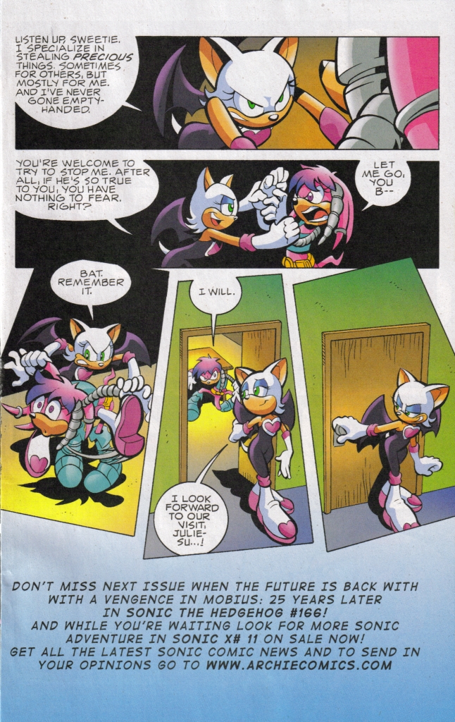 Read online Sonic The Hedgehog comic -  Issue #165 - 21