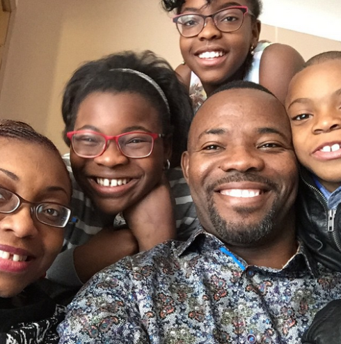 2 Okey Bakassi shows off his family in new photos