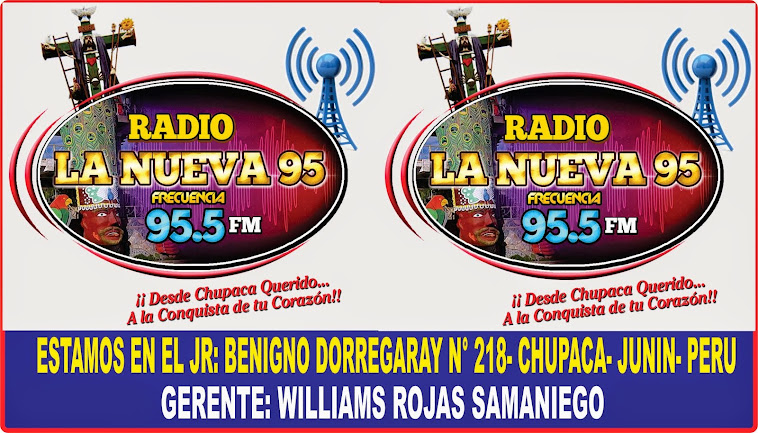 RADIO LA NUEVA 95.5 FM DE CHUPACA- PERU 2015