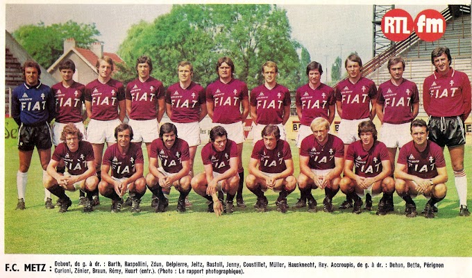 F.C METZ 1976-77. By Panini.