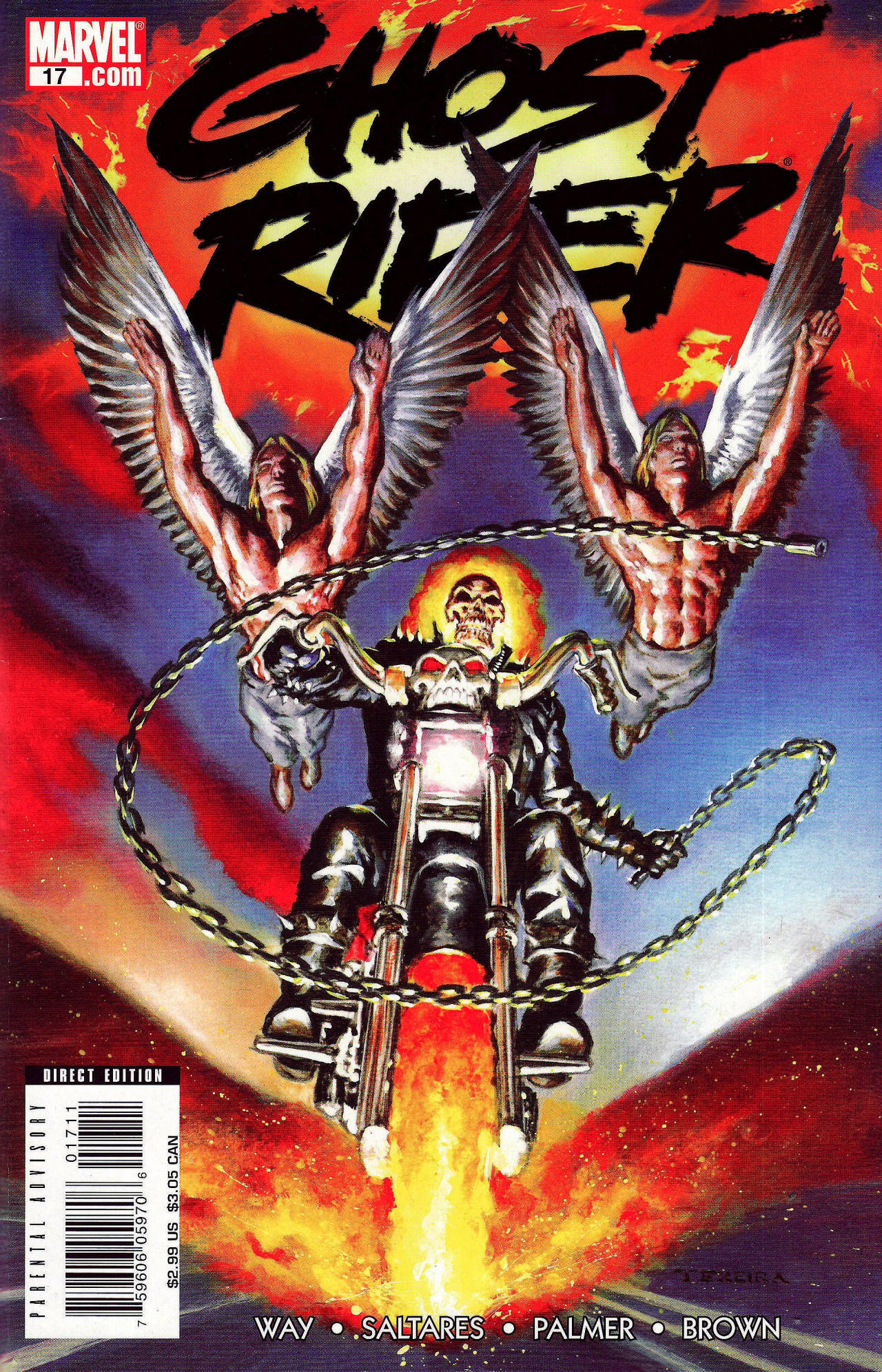 Read online Ghost Rider (2006) comic -  Issue #17 - 1