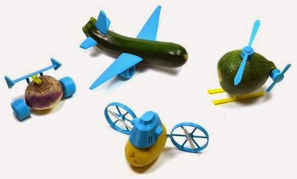Open Toys con verdure