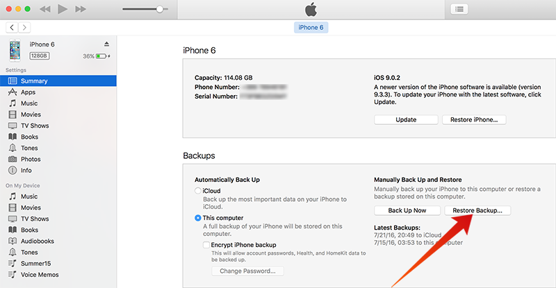 does iphone backup include photos does iphone backup include photos