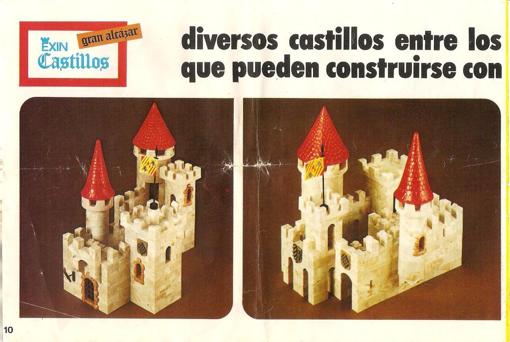EXIN CASTILLOS ¡ EL JUGUETE QUE HACE HISTORIA ! para construir mil