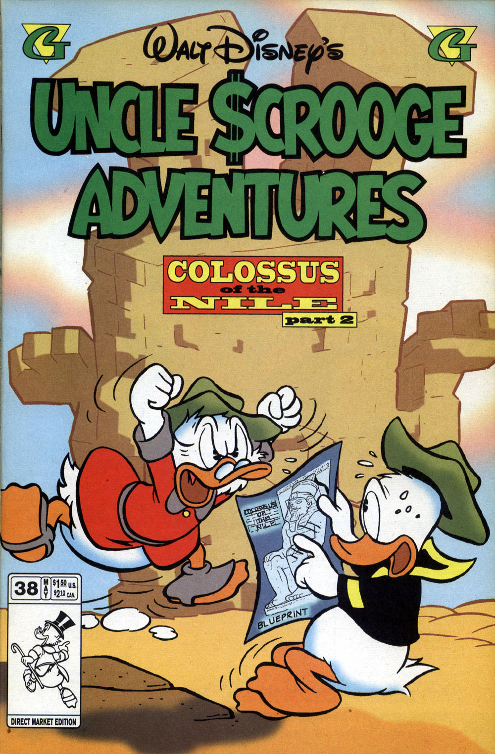 Read online Walt Disney's Uncle Scrooge Adventures comic -  Issue #38 - 1