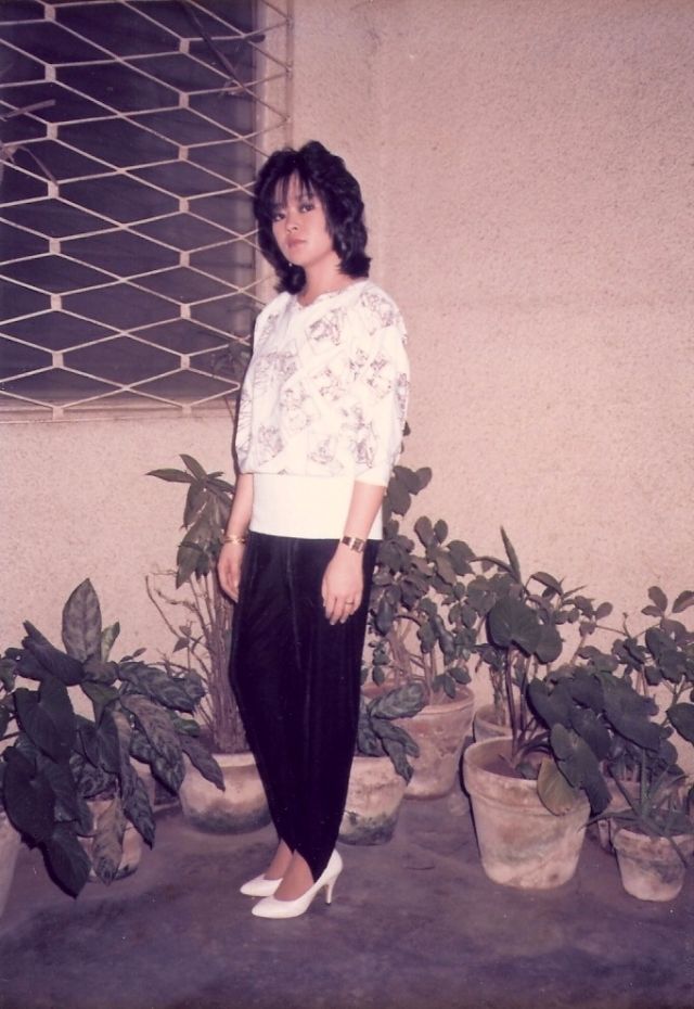 Leggings The Huge Fashion Trend of Women in the 1980s vintage everyday