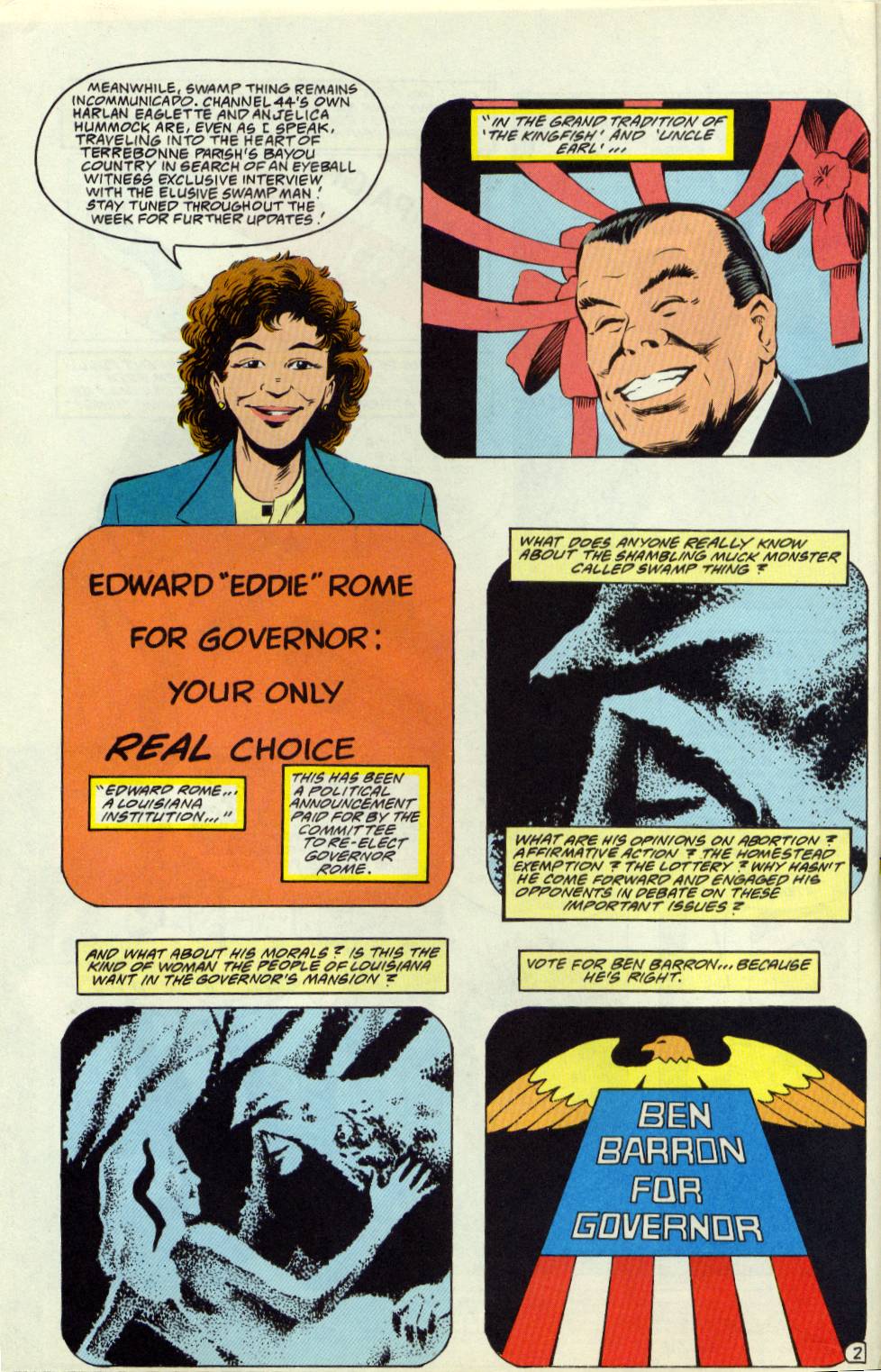 Read online Swamp Thing (1982) comic -  Issue #113 - 3