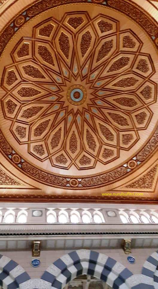 masjid nabawi termegah dengan payung cantik nan memesona sepanjang sejarah madinah al munawwarah al hijaz nurul sufitri mom lifestyle blogger traveling umroh
