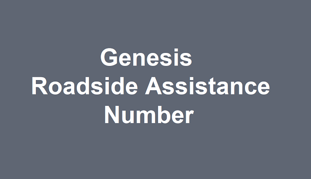 Genesis   Roadside Assistance Number