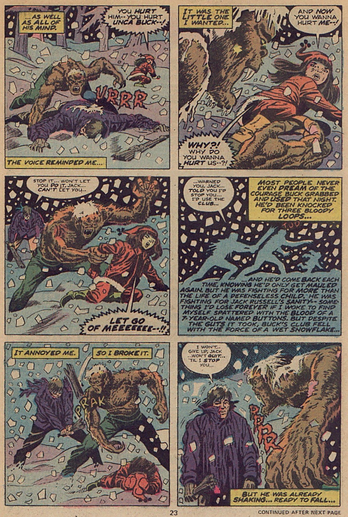 Read online Werewolf by Night (1972) comic -  Issue #31 - 17
