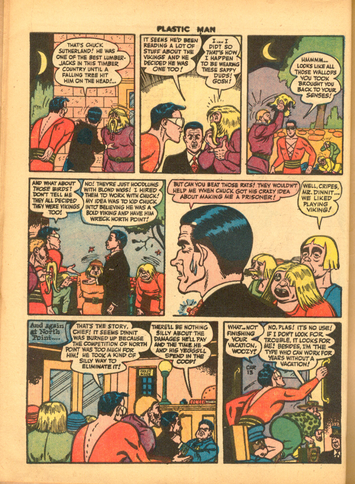 Plastic Man (1943) issue 4 - Page 14
