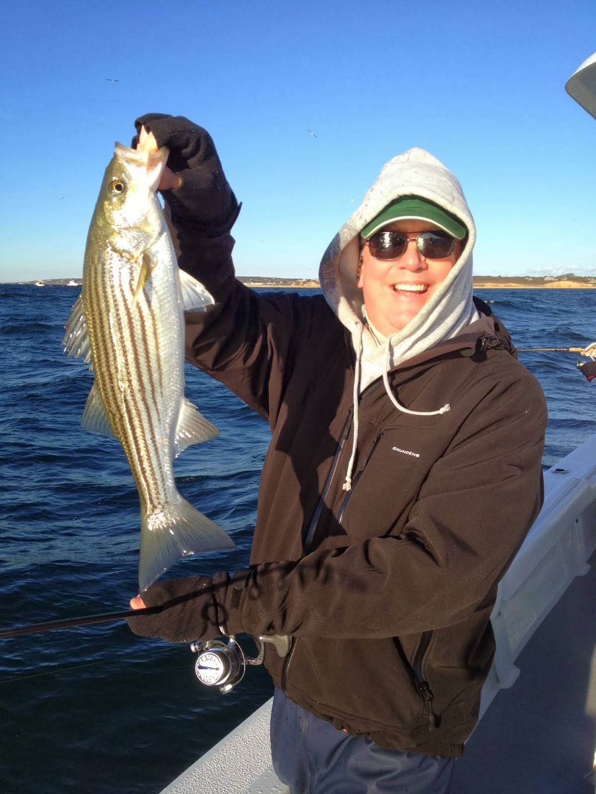 Jersey Cape Guide Service Blowing a Gale