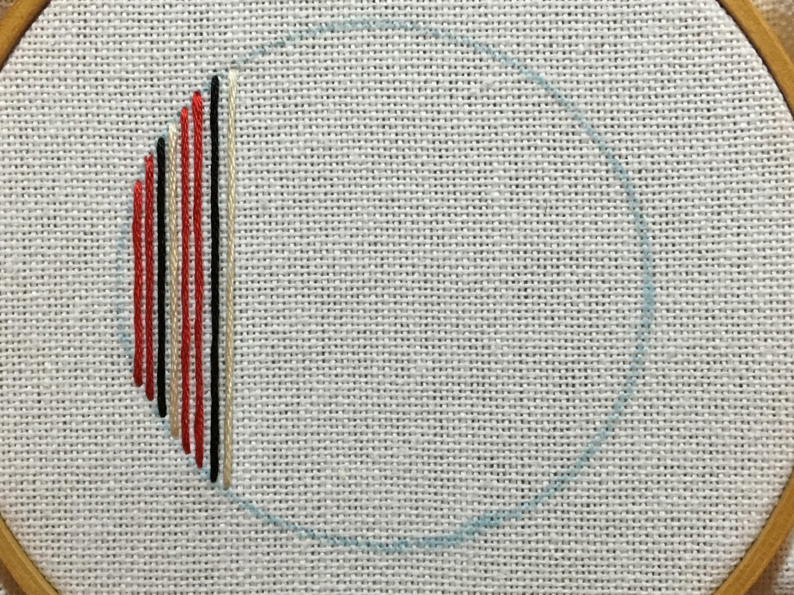 plaid embroidery