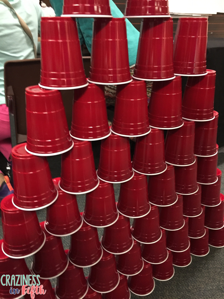 Craziness in Fifth Cup Stacking Mean, Median, Mode, & Range