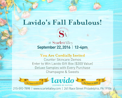 Lavido Skincare Scarlett Alley Event Lavido Skincare Scarlett Alley Event
