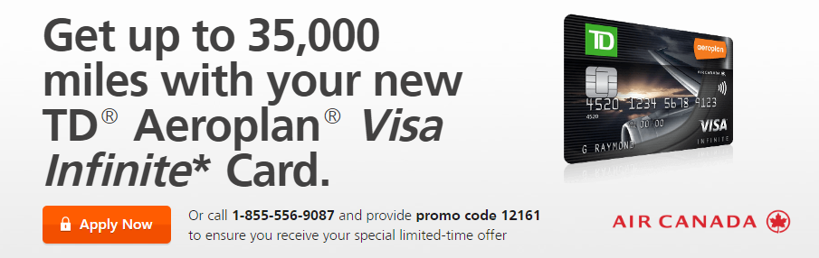 How do you apply for the TD Aeroplan Visa Infinite Card?