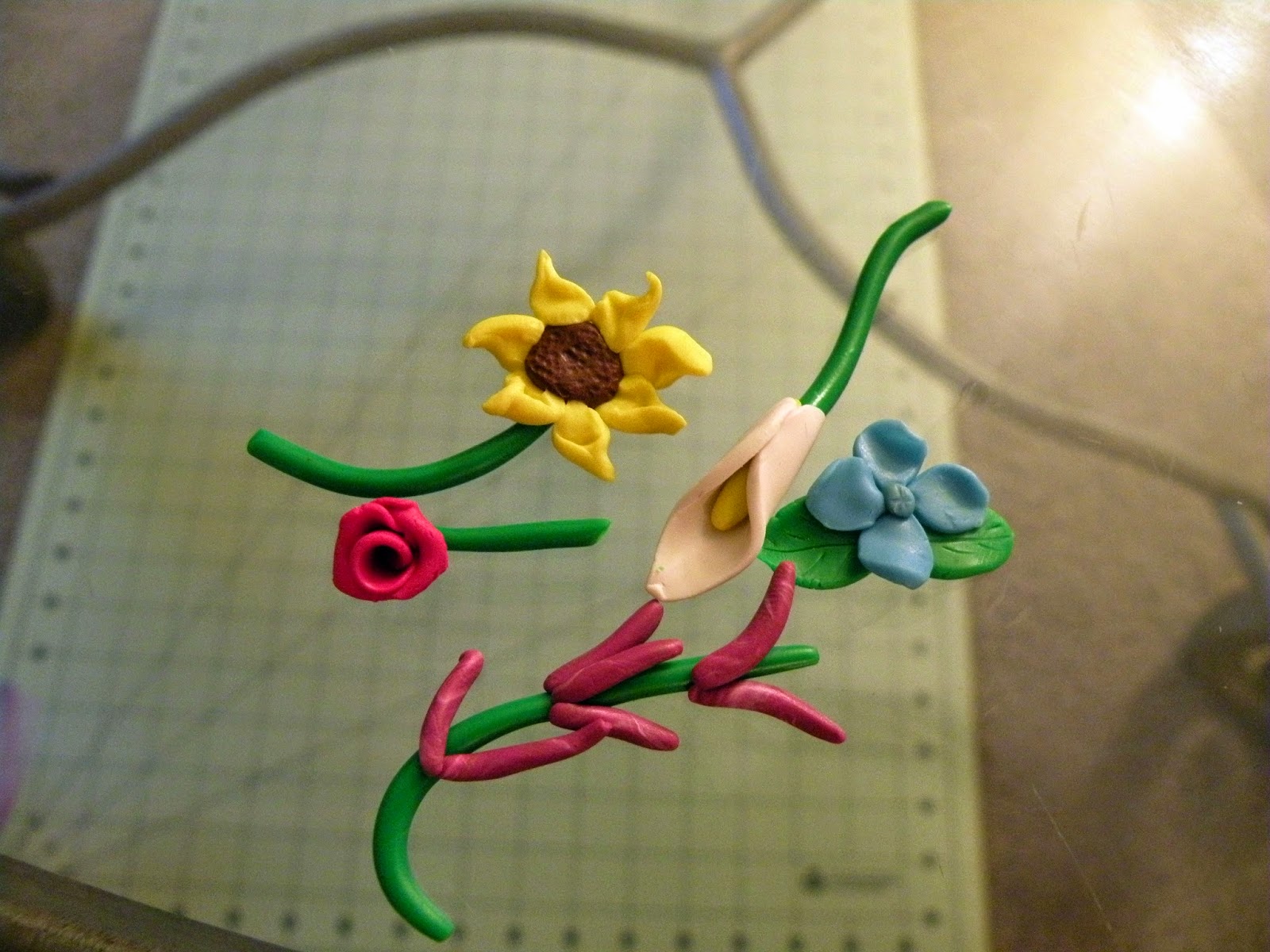 DIY Top 5 Different Polymer Clay Flowers