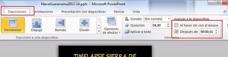 intervalo de tiempo en power point intervalo de tiempo en power point