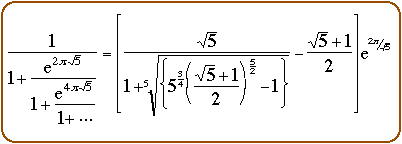 Resultado de imagen de la funciÃ³n modular de Ramanujan