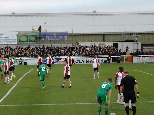 Woking v Watford in the FA Cup 2019