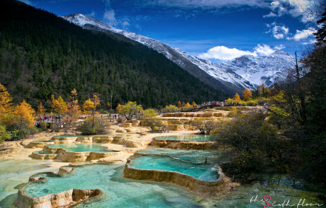 Most Beautiful Lake Jiuzhaigou National Park In China