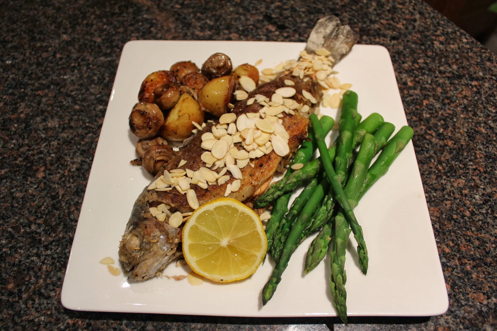 Judy Labi's Kitchen Panfried Rainbow Trout with New Potatoes and