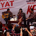 Nyanyikan Lagu Gemilang, Andien: Ahok Cerdas, Jujur dan Manusiawi