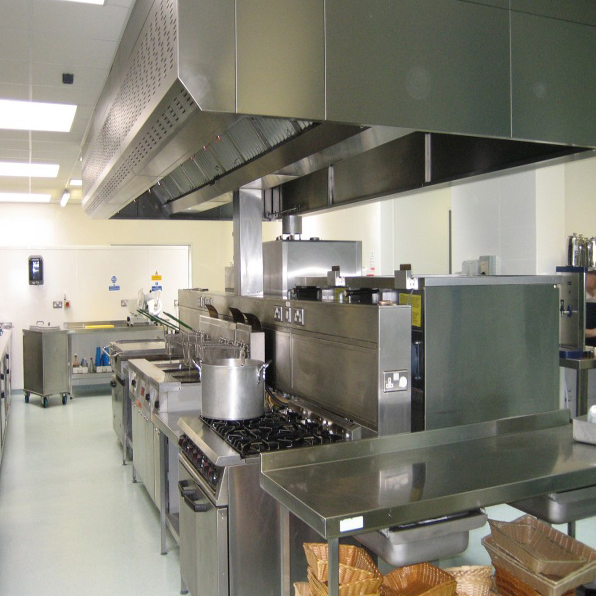kitchen set stainless