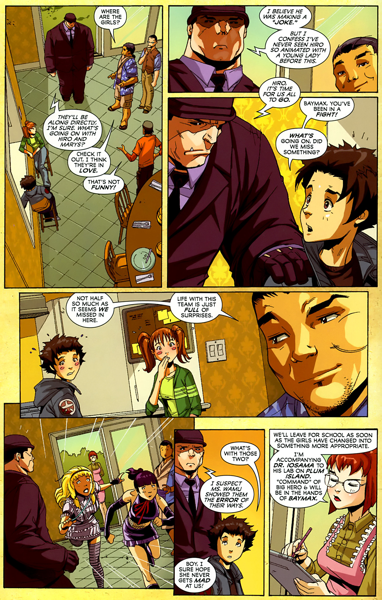 Read online Big Hero 6 (2008) comic -  Issue #2 - 13