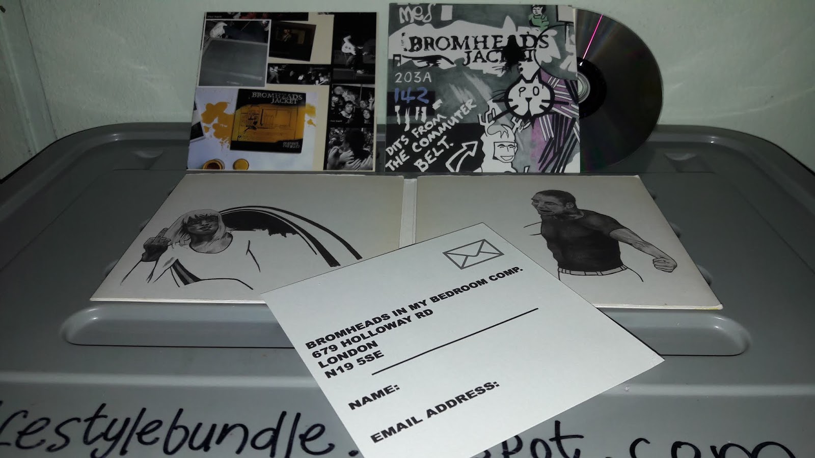 BROMHEADS JACKET Dits From The Commuter Belt (CD, Album) Lifestyle