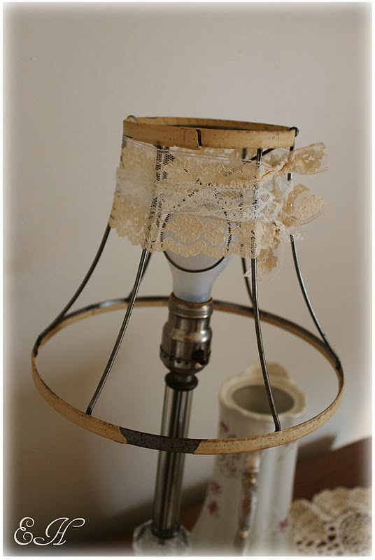 LizlovesVintage Lamp Shade DIY