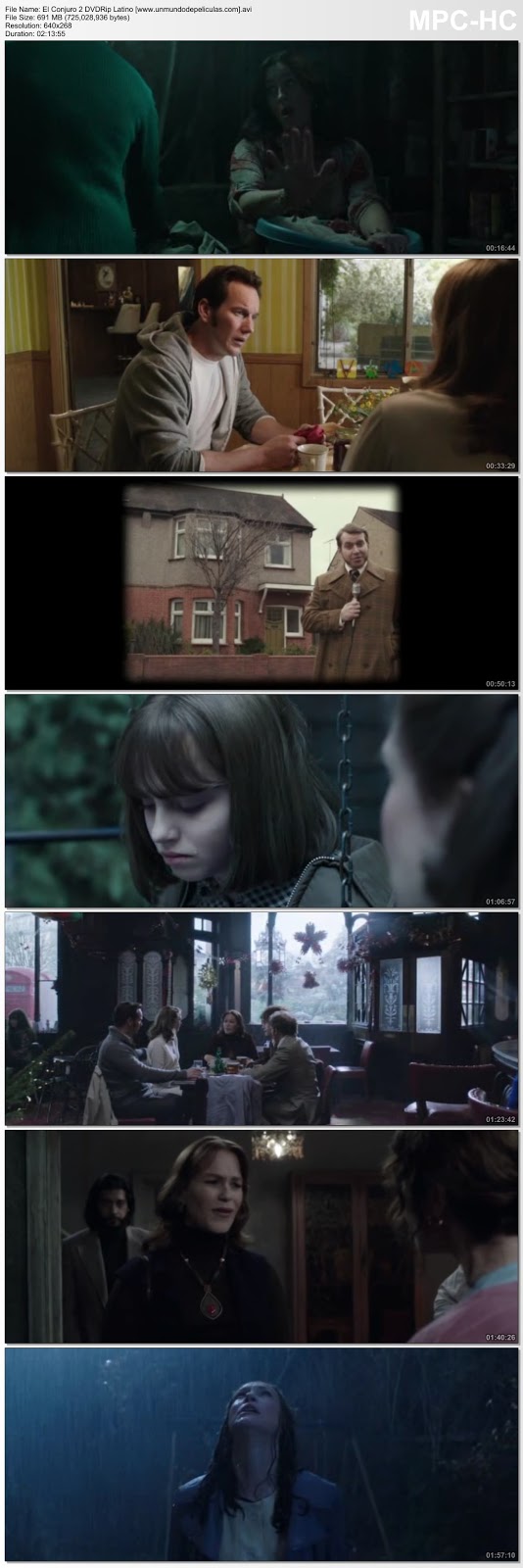 Capturas de la película.