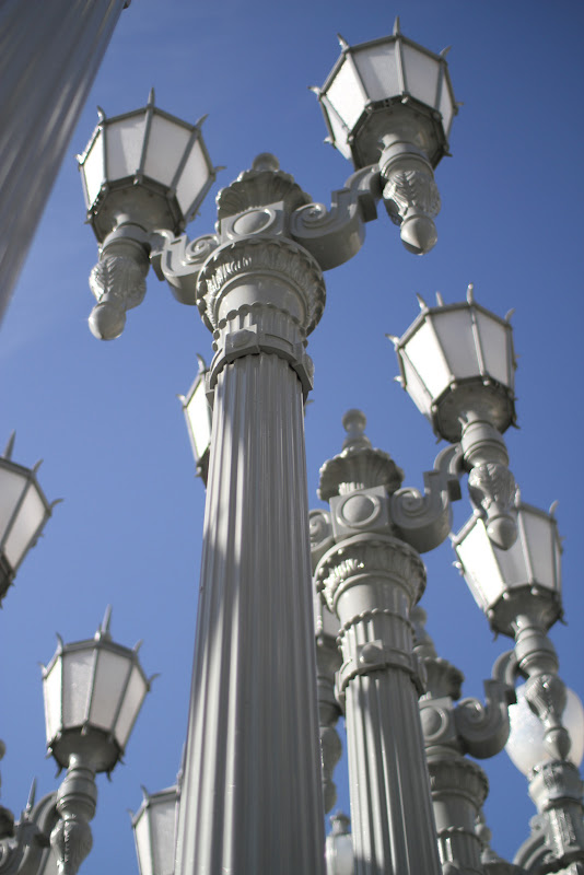 Urban Light Exhibit, Los Angeles County Museum of Art (LACMA), Los