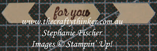 #thecraftythinker #stampinup #cardmaking , shortening the Classic Label Punch, Stampin' Up Australia Demonstrator, Stephanie Fischer, Sydney NSW