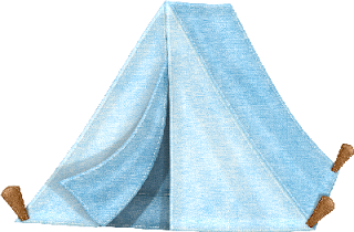 Clipart Ositos de Acampada. Clipart Ositos de Acampada.