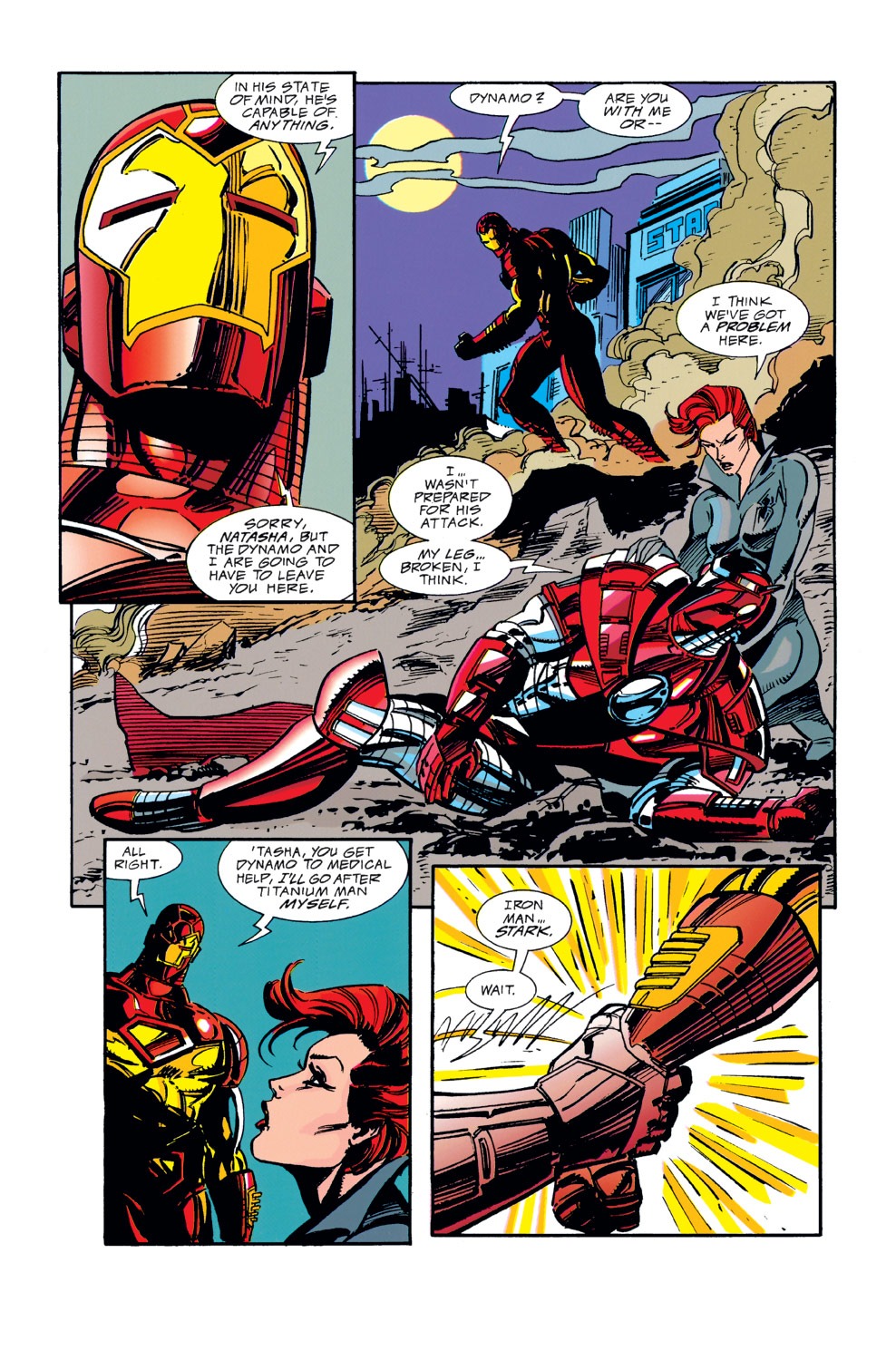 Read online Iron Man (1968) comic -  Issue #316 - 19